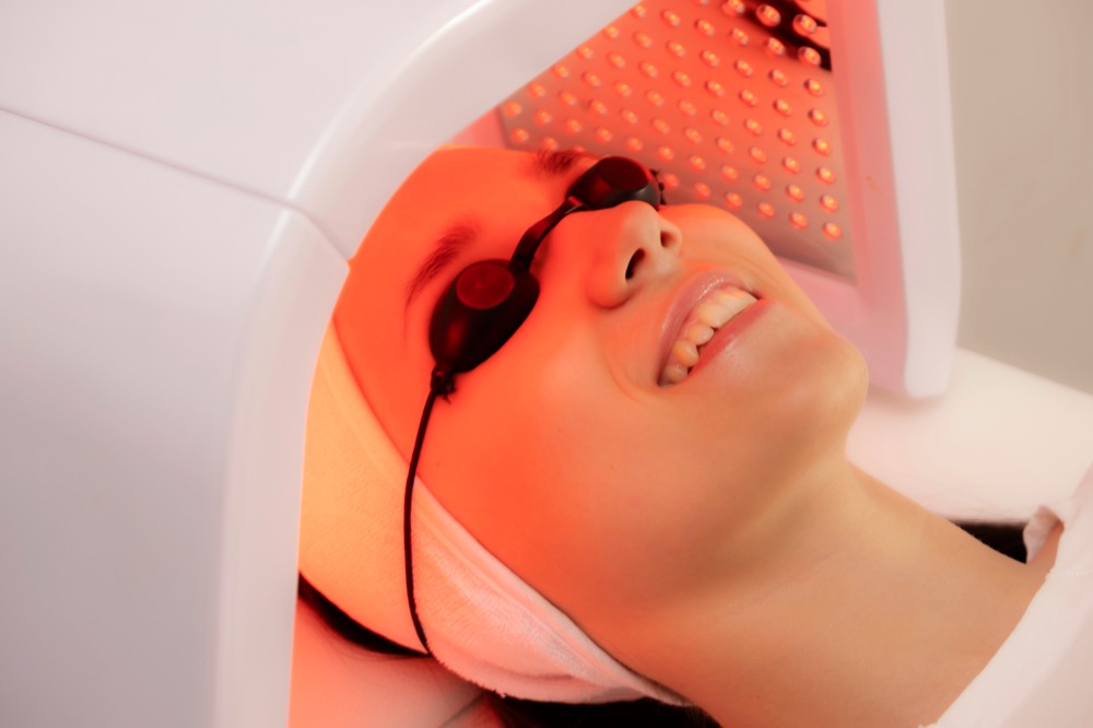  Face care. Light therapy